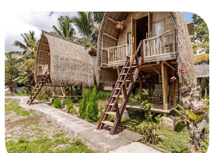 Tree Bamboo House مزرعة للإقامة